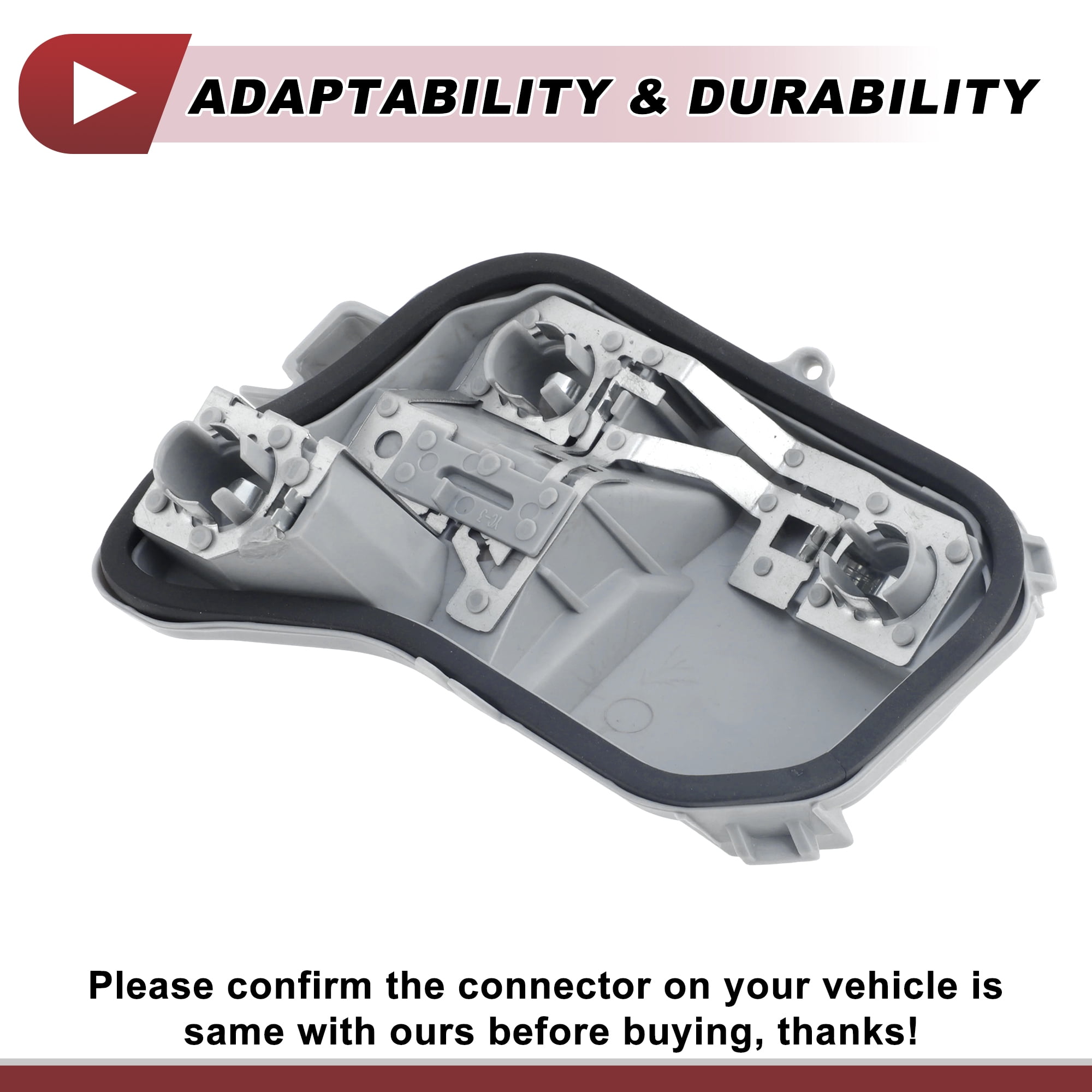 Unique Bargains Left Taillight Socket for Audi A4 B7 8E Avant 2005-2008 8E9945257B