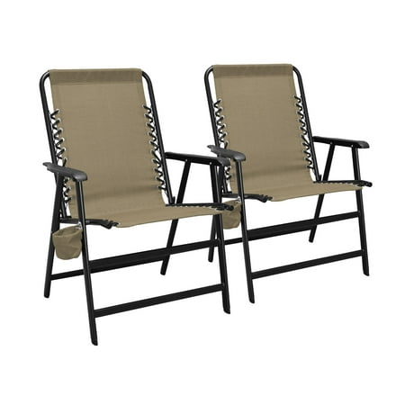 Caravan Sports XL Suspension Folding Chair, Beige (2