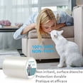 thumbnail image 4 of Cinta nano para adiestramiento de perros y gatos, protege tus muebles de arañazos (15 x 300 cm) PVC transparente antiarañazos, 4 of 5