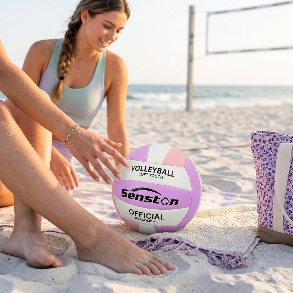Senston Volleyball, Official Size 5, Soft-Touch photo 6