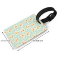 thumbnail image 2 of Kdxio Cute Duck Luggage Tags Privacy Cover ID Label Suitcase Tags Identifiers For School Bags,Suitcases, 2 of 7