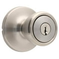 thumbnail image 4 of (3 pack) Lokhaus Keyed Entry Tulip Doorknob Satin Nickel 2 Count, 4 of 14