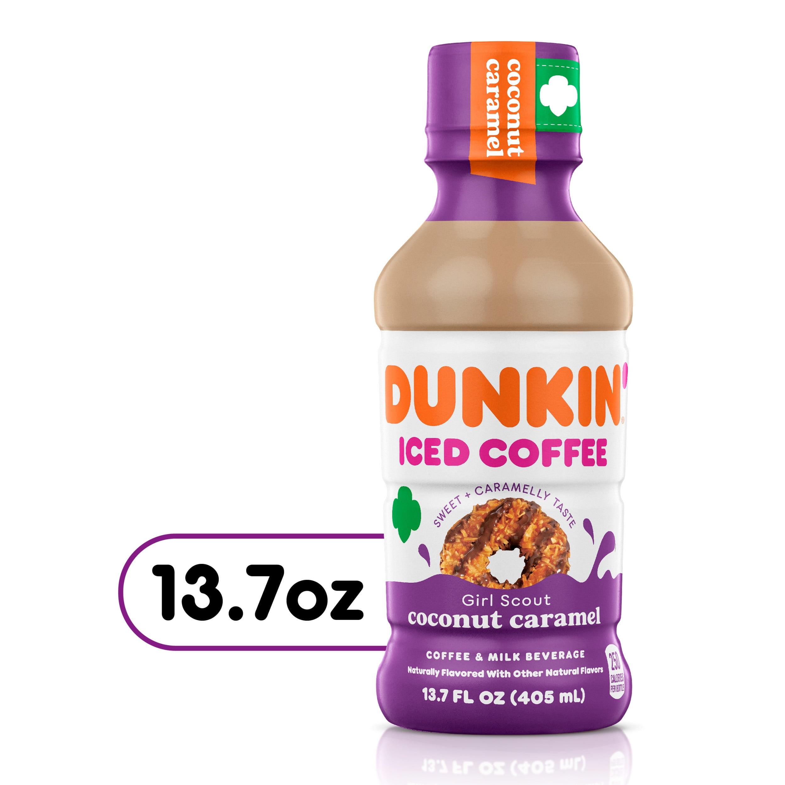 coconut milk iced latte dunkin donuts