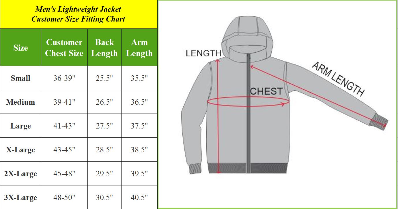 Men's Lightweight Full-Zip Windbreaker Jacket - image 5 of 5