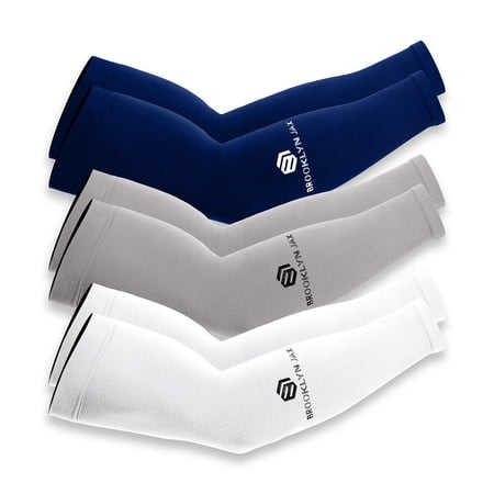 Brooklyn Jax Arm Sleeves Dry Fit Warmers for Men and Women  3-pack price history on PriceWatchPro