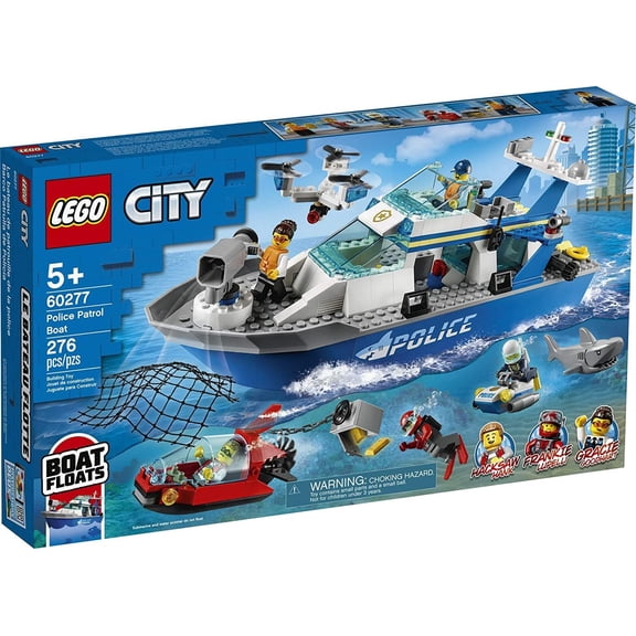 LEGO City Police Police Patrol Boat 60277