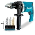 thumbnail image 1 of Taladro Rotomartillo Makita Hp1630 + Jgo De Pnts Y Adaptador, 1 of 10