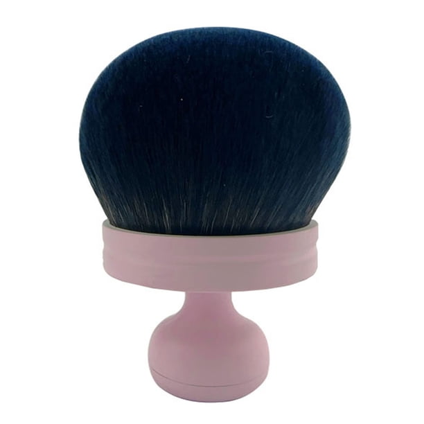 Brocha extragrande para polvos corporales: suave para difuminar el maquillaje de cara y cuerpo y lograr un acabado suave