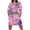 Pink Tie-Dye, variant on gakvbuo Plus Size Dress For Women Plus Size Dress For Women V Neck Summer Casual Sundresses Pocket Knee Short Sleeve With Pockets