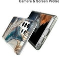 thumbnail image 6 of TECH CIRCLE for Samsung Galaxy S22 Ultra Case, TPU Painted Elegant Fashion Marble Pattern Durable Shockproof Protective Case for Samsung S22 Ultra 6.8" 2022 Ladies Women Girls, Marble Blue, 6 of 7