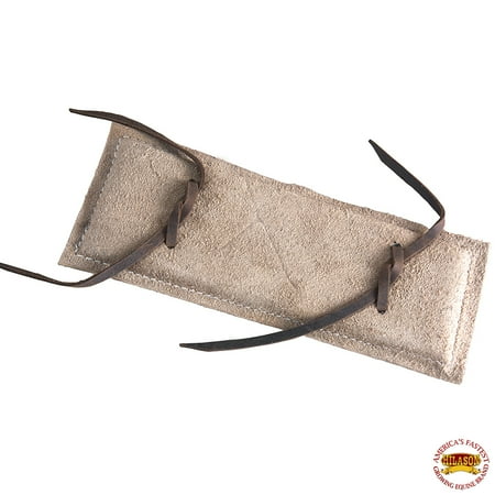 Pro Choice Saddle Pads - Hilason Roughout Leather Super Pro Rodeo Equipment Bull Rope Pad Junior Sz 10X4