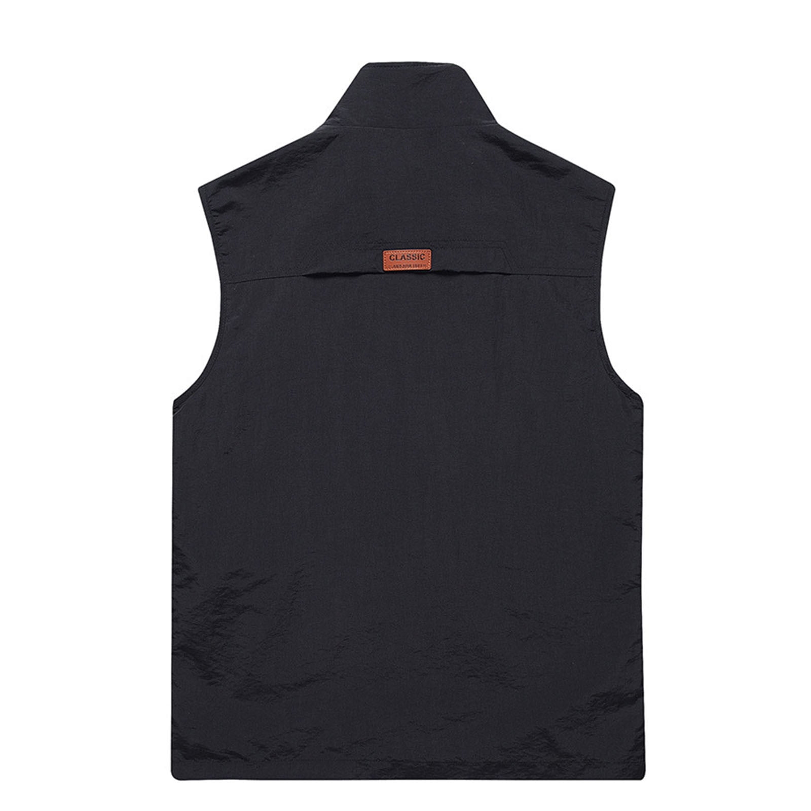 Dovford Men's Lightweight Softshell Vest Outerwear Windproof Sleeveless Jacket for Golf Running Hiking