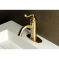 thumbnail image 3 of Fauceture LS5413RL Royale Single-Handle Bathroom Faucet with Push Pop-Up, Brushed Brass, 3 of 5