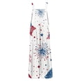 thumbnail image 6 of Iaqnaocc 4th Of July Outfits for Women Independence Day American Flag Stars Women's Jumpsuits Usa Flag Sleeveless Wide Leg Summer Adjustable Strap Plus Size Jumpsuits Rompers Light Blue 5XL, 6 of 6