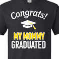 thumbnail image 4 of Inktastic Congrats My Mommy Graduated with Cap T-Shirt, 4 of 5
