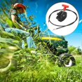 thumbnail image 3 of Lawnmower Throttle Cable With Choke Lever 142cm Lawn Mower Drive Cable Mower Accessories Lawn Mower Accessories(3pcs), 3 of 4