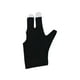 thumbnail image 4 of Guante de billar Zulema Antideslizante Transpirable Abierto Negro Guantes de billar, 4 of 8