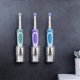 thumbnail image 5 of Soporte para cepillo de dientes eléctrico, organizador de pasta de dientes de acero inoxidable autoadhesivo multifuncional para montar en la pared, soporte para 2 accesorios para baño y cocina, 5 of 5