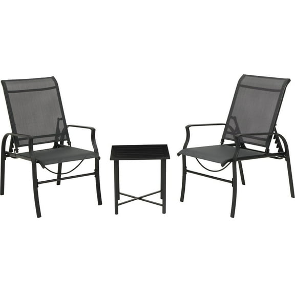 Outdoor Expressions Windsor 3-Piece Sling Chat Set 842396