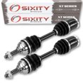 thumbnail image 2 of 2 pc Sixity XT Rear Left Right Axle compatible with Arctic Cat 250 2001 - 4X4, 2 of 3
