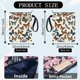 thumbnail image 2 of Funda protectora para libros Butterfly Book Sleeve, ideal para libros de bolsillo. Funda de tela lavable con cremallera y bolsillo adicional., 2 of 9