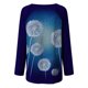 thumbnail image 5 of Ichuanyi liquidación mujer camisas casuales de manga larga estampado de cuello redondo tops sueltos ICHUANYI WER202308210657, 5 of 5