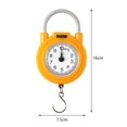 thumbnail image 4 of Mini punteros gancho báscula colgante de resorte, báscula de pesca báscula de alimentos de capacidad de 10kg báscula Digital práctica báscula de , Amarillo, 4 of 8