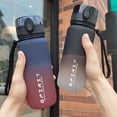 thumbnail image 4 of sunsanly Water Bottle BPA Free Leak-proof Gradient Color Sport Cup for School Drinking Cup Travel Drinking Mug, 4 of 7