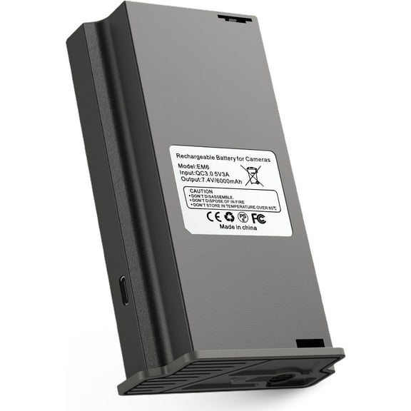 Rechargeable Battery Pack for Reveal Trail Cameras Battery Compatible with Hunting Cameras X, X Pro, X Gen 2.0, XB, SK (6000mAh)