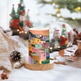 thumbnail image 2 of Yayeee Flameless Candles with Remote Flickering Battery Operated Multi Color Changing, Purple Cityscape Painting, 2 of 7