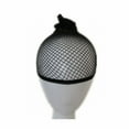 thumbnail image 2 of Wig Net Extended Hair Cover for Women, Breathable Elastic Hair Cap, Soft Mesh Hairnet for Hair Bun, Ballet, Cooking, Sleeping, Hair Protection, Black & Nude, 2 of 9