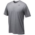 thumbnail image 3 of Nike Men's Lightweight Legend 2.0 Dri-Fit Athletic T-Shirt (Heather Grey, XL), 3 of 4