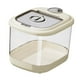 thumbnail image 4 of Contenedor para almacenar arroz y cereales, alimento para mascotas con tapa sellada. M por 10kg, 4 of 9