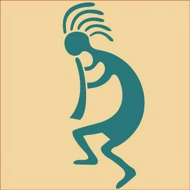 Southwest Kokopelli Stencil - Desert Designs DIY Signs Reusable Mylar Plastic for Wall Decor Art Craft Painting - The Artful Stencil