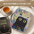 thumbnail image 7 of FOR U DESIGNS Cat Flower Print Bible Case Portable Bible Carrier Tote Bag Large Capacity Bible Carrier Christian Gifts Bible Protective with Handle and Zipper, 7 of 7