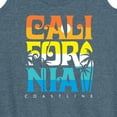 thumbnail image 3 of Instant Message - California Coastline - Women's Racerback Tank Top, 3 of 6