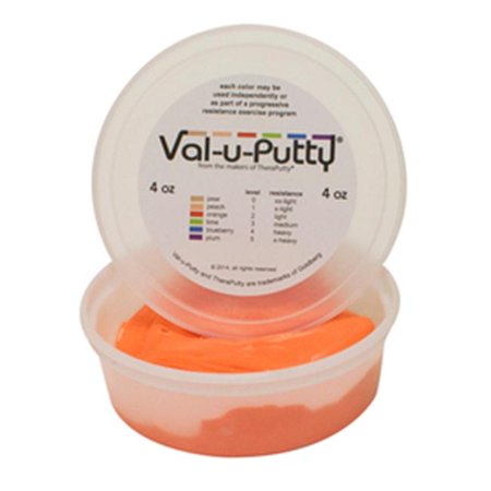 Fabrication Enterprises Val-U-Putty Exercise Putty  Orange - 4 oz