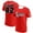 Red, variant on Nikki Bella Fearless T-Shirt Crewneck Short Sleeve Sport Tee Men Women Streetwear Tops