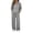 Gray, variant on Edvintorg Sets for Women 2 Piece Athletic Outfits Long Sleeve Zip up Jacket and Cuffed Pant Womens Trendy Clothes Black S-2XL