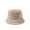 Beige, variant on PMVFHDE Unisex Winter Pile Fuzzy Bucket Hat Warm Trapper Style with Ear Coverage for Cold Weather Yellow