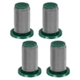 thumbnail image 1 of Uxcell 8079-PP-100 Filtros de Boquillas [4PCS] - Filtro de Punta Anti-Goteo con Malla de Acero Inoxidable para Boquilla Teejet - [Plástico Verde], 1 of 7