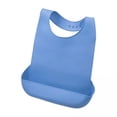 thumbnail image 1 of 4 Baberos Para Adultos Con Recogedor De , Fáciles De Limpiar, Para Pacientes Discapacitados, Personas Mayores, M, Azul, 1 of 8