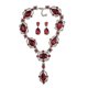 thumbnail image 1 of Gargantilla de cuello grande Yuxing Estilo étnico indio para mujer lujo color rojo 2 juegos, 1 of 5