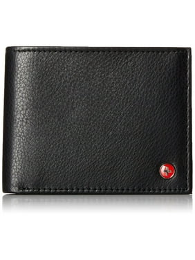 Mens Wallets Card Cases Walmart Com - product image rfid blocking mens leather bifold wallet removable id card passcase
