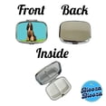 thumbnail image 3 of Afghan Hound Dog Sitting Small Travel Handbag Pill Box Case, 3 of 6
