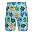 thumbnail image 6 of Naloa Cartoon Monster Men's Beach Shorts, Surfing shorts, Swim trunks, Quick Dry Swim Trunks for Surfing Beach Fun - XX-Large, 6 of 9