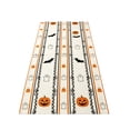 thumbnail image 2 of Halloween Table Runner Ghost Pumpkin Printed Decor, Spooky Holiday Dining Table Cover Linen Fabric Party Decoration, Halloween Kitchen Home Decor Runner for Fall Party, 2 of 9
