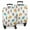 White Cartoon KnightsCastles, variant on White Cartoon Fantasy Dinosaurs Pattern Luggage Cover Fashion Suitcase Cover Baggage Covers Fit 25-28 Inch Luggage (Go Travel)