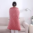 thumbnail image 7 of HIBIBUD 2026 New Fleece Throw Blanket Heated Blanket Soft 5V Electric Usb Blanket Machine Washable for Home Travel Office 29.5X47.2In Snuggie Heated Blanket with 120Cm Extension Line Soft Snuggle, 7 of 7