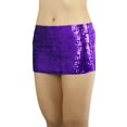thumbnail image 7 of ToBeInStyle Women's Sequined Mini Skirt - Purple, 7 of 7